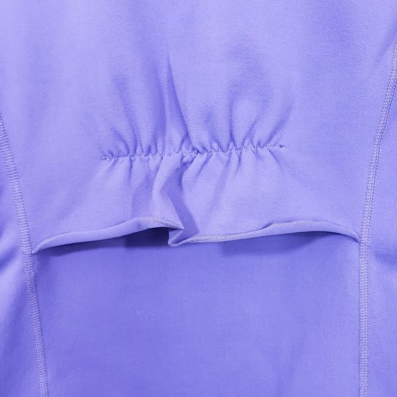 Zella Zippered fleecy jacket with mesh shoulder details - Picture 9 of 15